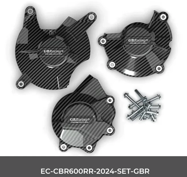 GBRacing 엔진 보호 커버 가드 HONDA CBR600RR 2024 오토바이 용 낙하 방지, 05 Set S