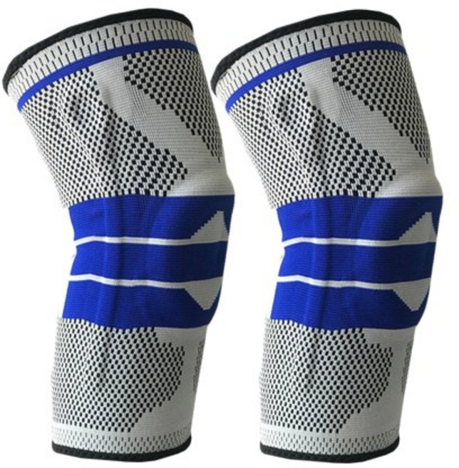 라이프플러스 매쉬 무릎보호대 그레이 7095, 2개