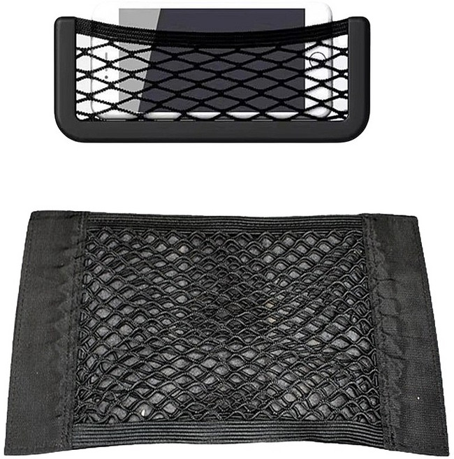 자동차 수납망 트렁크 부착 그물네트망 영수증보관, 1세트