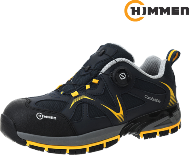 힘맨 다이얼 절연화 HM-704N 보통작업 안전화 선심 4인치 운동화