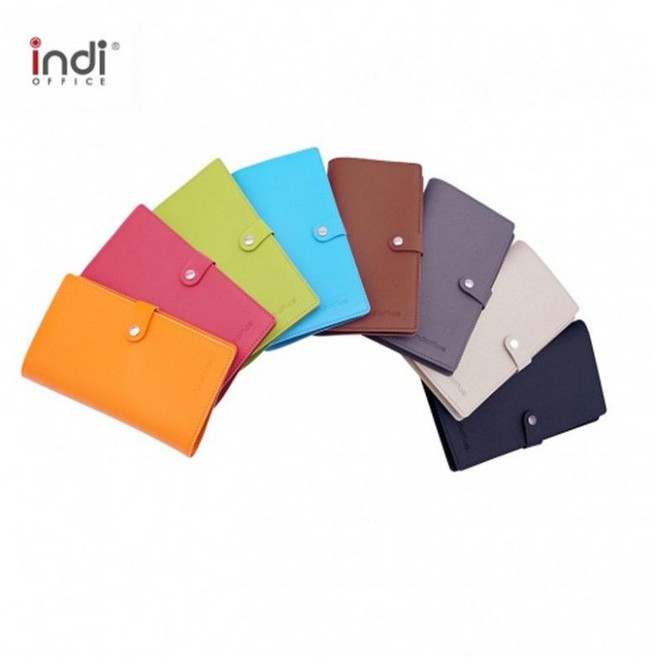 명함케이스 아이윙스 6500명함케이스 희망 미니명함케이스 가죽명함케이스 명함꽂이, 흑색, 1개, 흑색