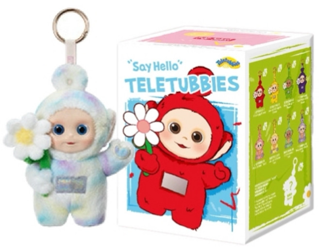 팝마트 텔레토비 인형 키링 피규어 안녕 시리즈 랜덤박스, 1개
