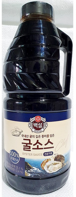 백설 굴소스, 2.4kg, 6개