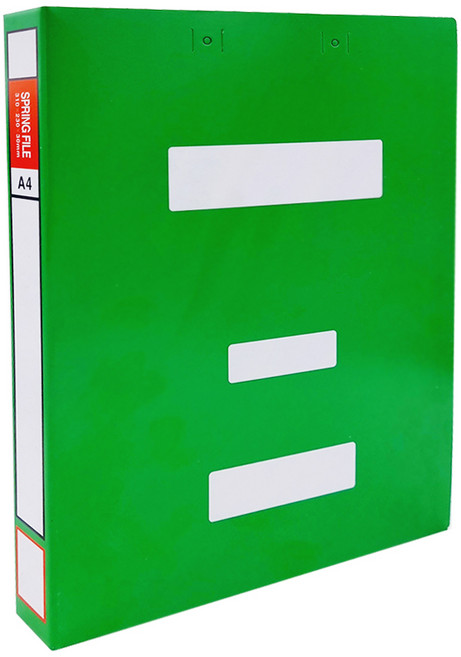 오피스존 녹색 청스프링화일 A4 낱개 장식없음 문서화일, 1Ea