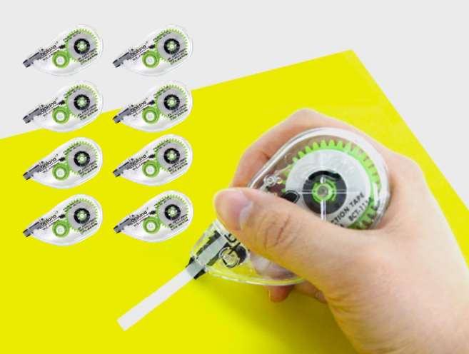 깔끔한 필기생활 1158 수정테이프 8개입, 1세트