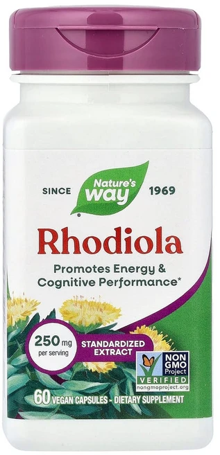 네이처스웨이 홍경천 250mg 베지 캡슐 60정, 1개 - 쿠팡