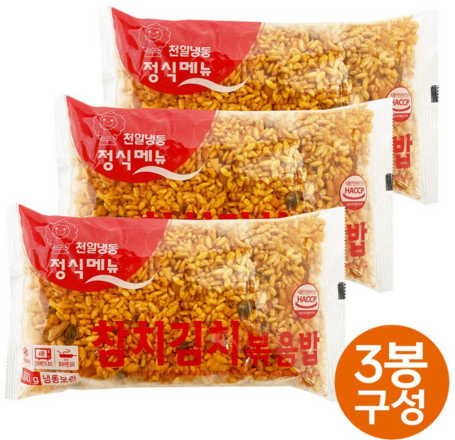 천일 참치김치볶음밥 300g x 3봉, 3개