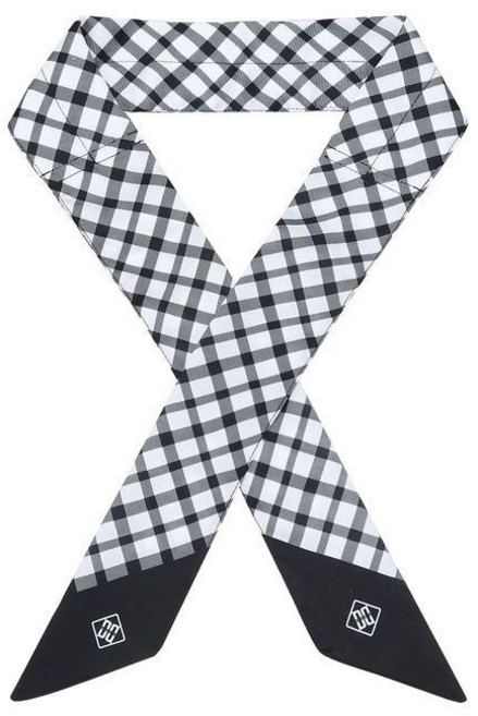 매장 정품 닥스 여성 네이비 체크 냉감 쁘띠 스카프 패션스카프 엄마선물 봄스카프 귀부인 만드는 실크스카프