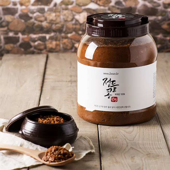 정들콩 국산콩 재래식 전통 된장, 1개, 3kg