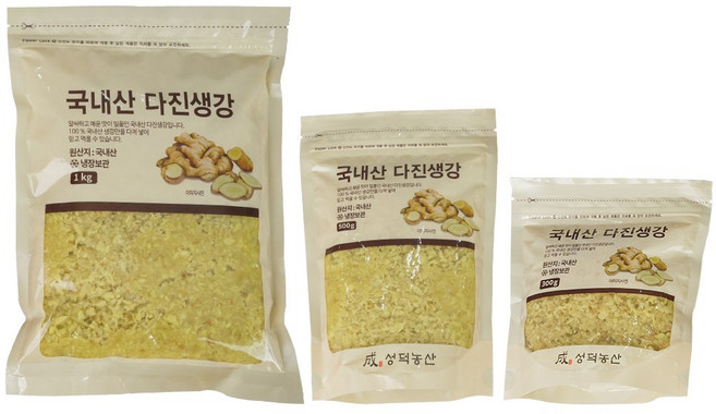 성덕농산 국내산 안동 다진생강 500g, 1개