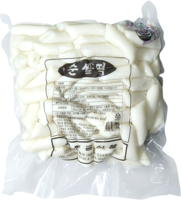 황금 찰진 쌀 떡볶이떡 구멍난 2.5kg, 1개