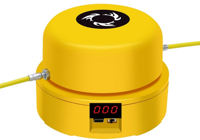 智能遙控 多人兒童電子計數跳繩, 1個, 電動跳繩機-黃色, 黃色