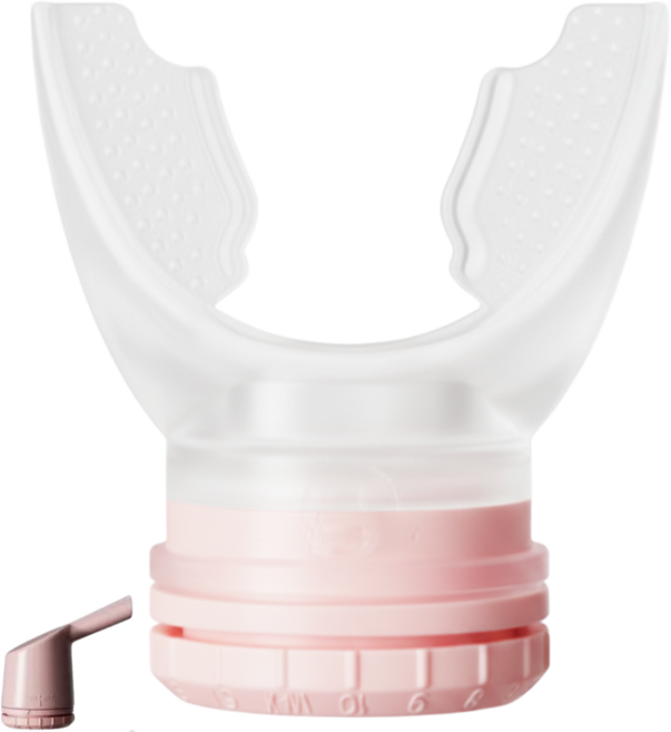 울튼 최신2way형 운동용 일상용 두가지 폐활량 운동기구, 1개, 웜핑크