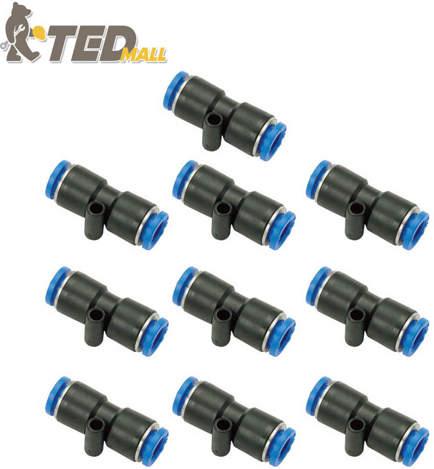 원터치피팅 PUC 0400 10개 한묶음 원터치휘팅 에어호스 유공압공구, 1개