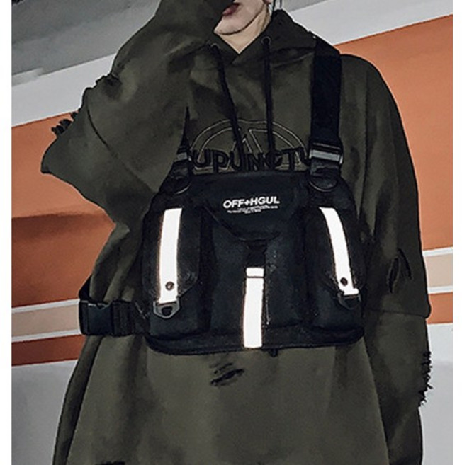 케일 체스트백 스포츠 여행 등산 수납 실용템