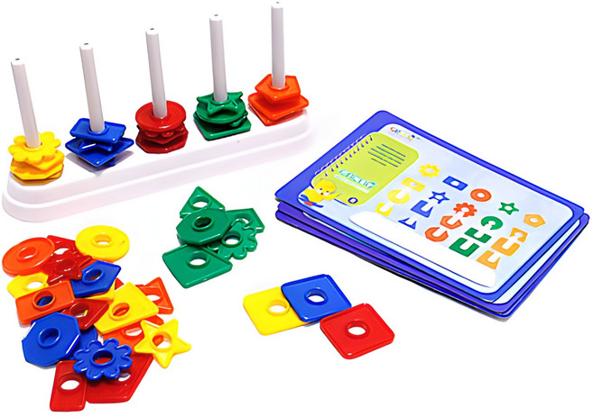 캐스비 보드게임 모양쌓기보드, 1개