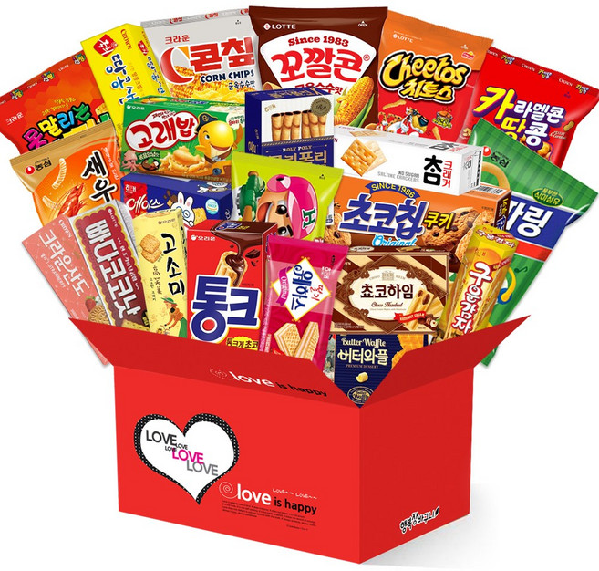 과자세트 러브행복세트BIG1 22종, 53.러브행복세트빅1, 1개