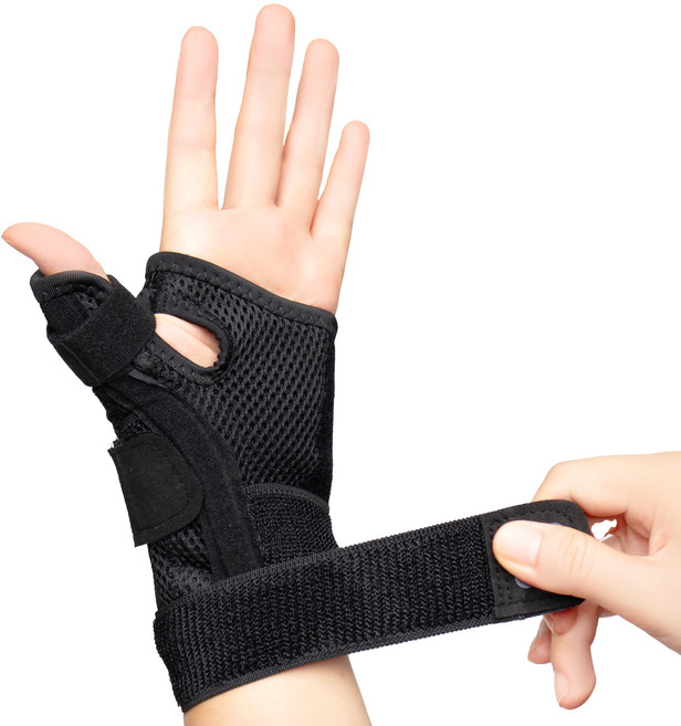 노스바이크 엄지손가락 고정 건초염 손목보호대 좌우 겸용, 1개