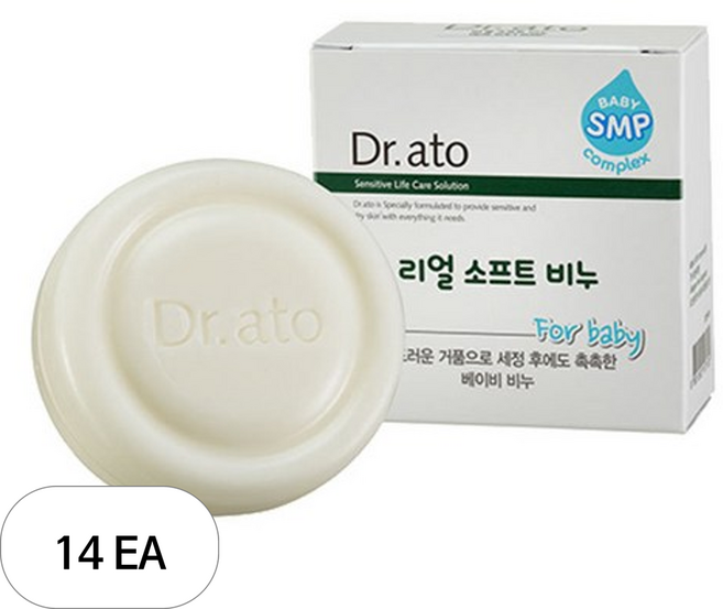 닥터아토 리얼 소프트 비누, 100g, 14개