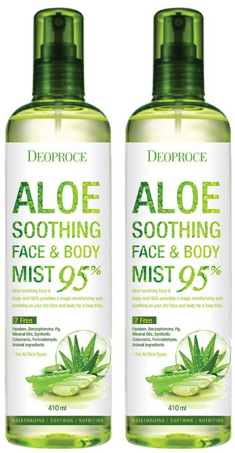 디오프러스 알로에 수딩 페이스 앤 바디 미스트 2개