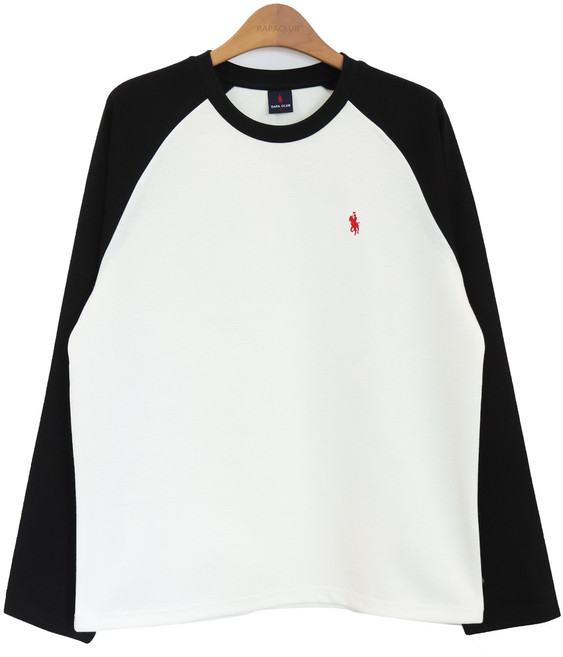 라파클럽 남녀공용 넥스 라운드넥 래글런 긴팔 티셔츠