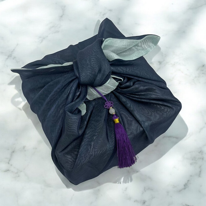 한복장식용 노리개키링 미니매듭장식 전통악세사리 열쇠고리 퍼플