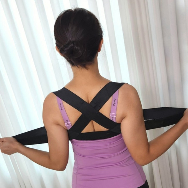 어깨 편한 바른자세교정밴드, 1개