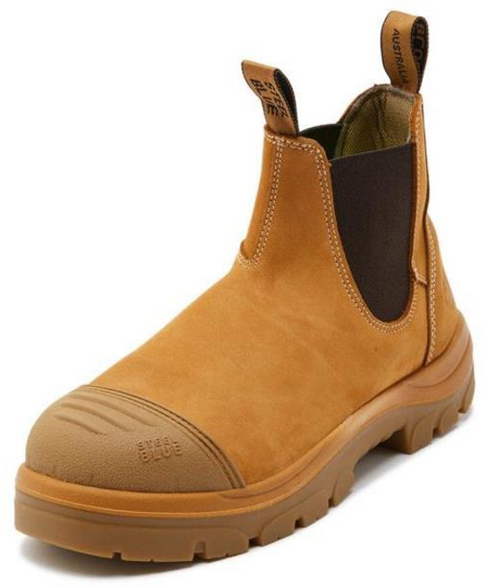 스틸블루 안전화 호바트 스커프캡 작업화 부츠 위트, AU7(260mm), 1개