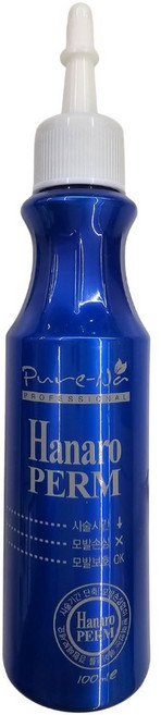 중화제없는 펌제 퓨어나 하나로펌 파마약 100ml 멀티펌 셀프파마 시술시간단축 모발손상없이 탄력있는 웨이브, 1개