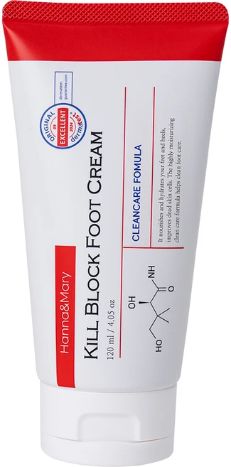 한나앤마리 킬블럭 풋크림 120ml - 쿠팡