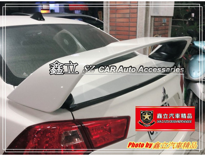 FORTIS 08-16年 日規 高腳 大尾翼 ABS 塑膠 素材, 1個