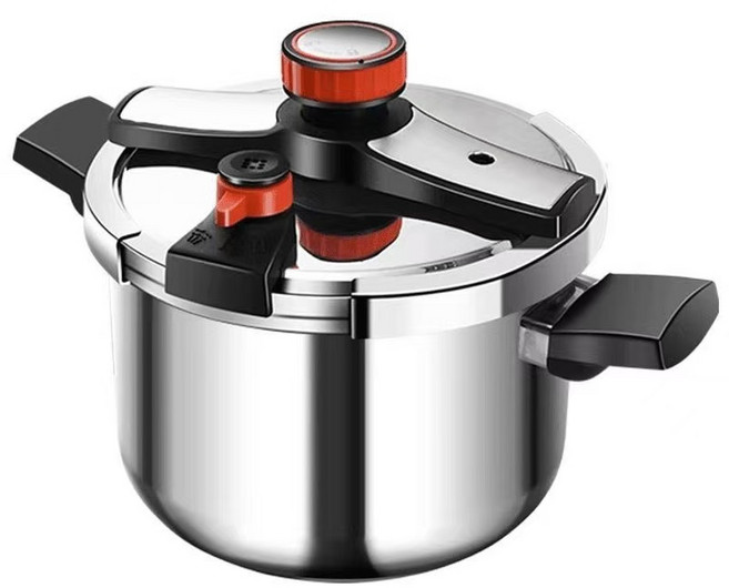 304不鏽鋼加厚防爆壓力鍋, 不鏽鋼, 1個, 8L