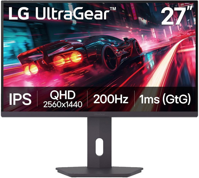 LG전자 울트라기어 27G610A 27인치 게이밍모니터 IPS 200Hz 1ms FPS 컴퓨터 PC, 68.5cm, 200Hz 모니터