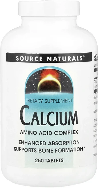 Source Naturals 칼슘 200mg 250정, 1개 - 쿠팡