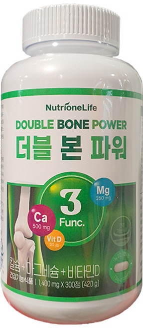 뉴트리원 더블 본 파워 1400mg x 300정, 1개