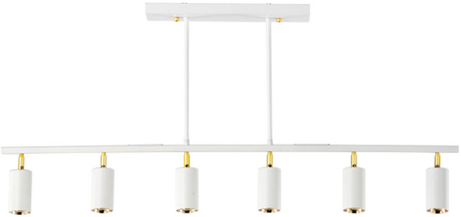 볼리우6등 펜던트COB LED 42W 화이트 주광색 식탁조명, 단품