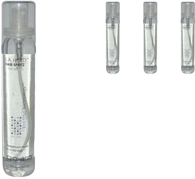 지오바니 L.A. 홀드 헤어 스프리츠 맥시멈 고정력, 147ml, 4개 - 쿠팡