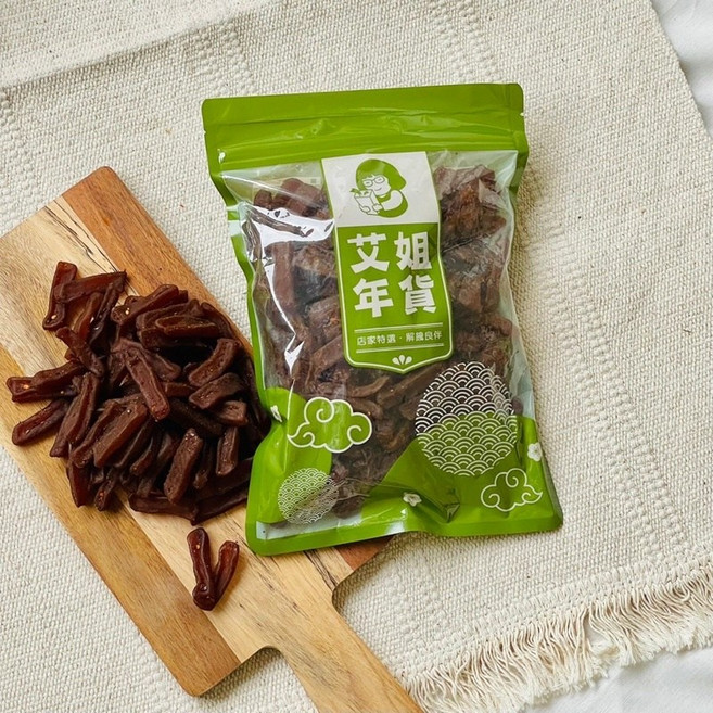 艾姐年貨 麻辣蒟蒻條, 1個, 麻辣蒟弱條1台斤