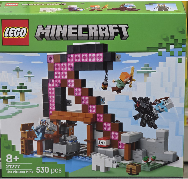 레고 21277 마인크래프트 곡괭이 광산, 1