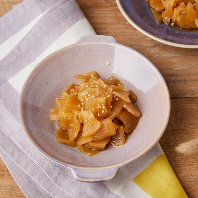 [맛있는 ] 식품명인 권기옥 무 장아찌 225gX2개, 2개, 225g
