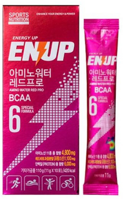 엔업 아미노워터 레드프로11g 10개입 1개, 10개
