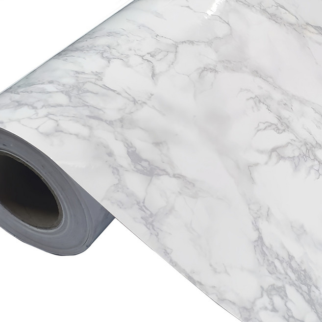 고광택 시트지, 대리석그레이, 100 x 250 cm