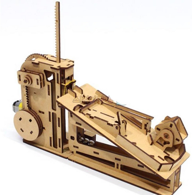 초등 과학 엘리베이터 원리 쇠구슬 구슬굴리기 장난감 화학수업 호기심자극 탐구대회, 목공본드25g미포함