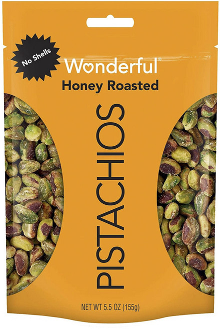 원더풀피스타치오 허니 로스티드 노 쉘 글루텐 프리, 1개, 155g