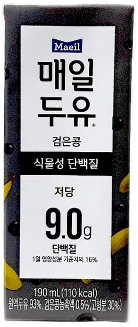 매일두유 검은콩 190mlx12팩x2곽 han330Qn, 1개, 1ml