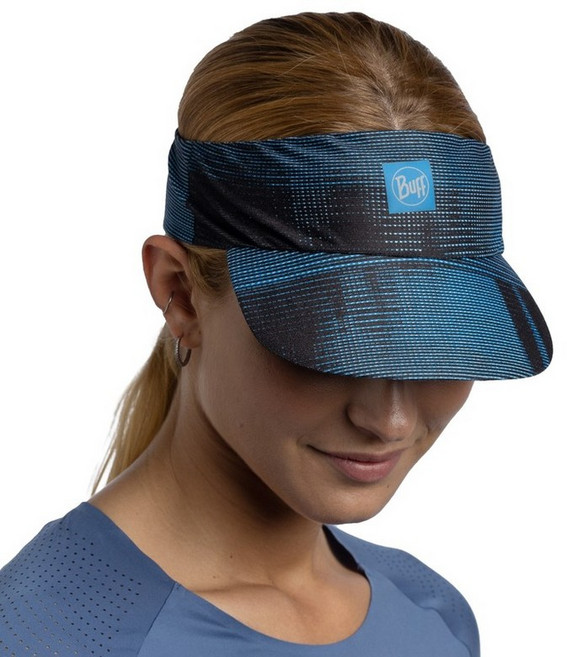 버프 팩 스피드 바이저 스포츠 모자, MALC AZURE, 1개