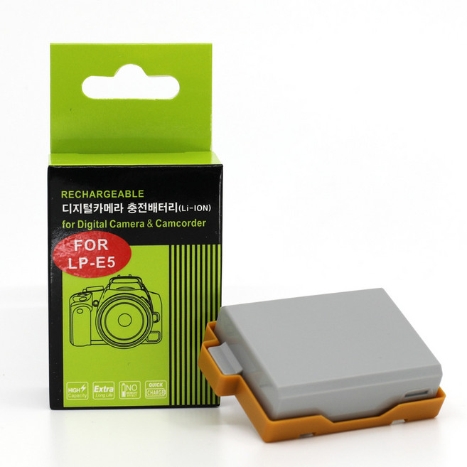 캐논 LP-E5 호환 배터리 Kiss X2 F EOS 500D 450D