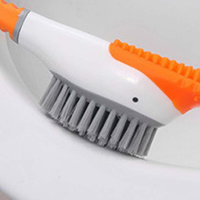 변기솔 실리콘 화장실 욕실 청소솔 다용도 변기브러쉬, 1개, 오리변기솔-화이트