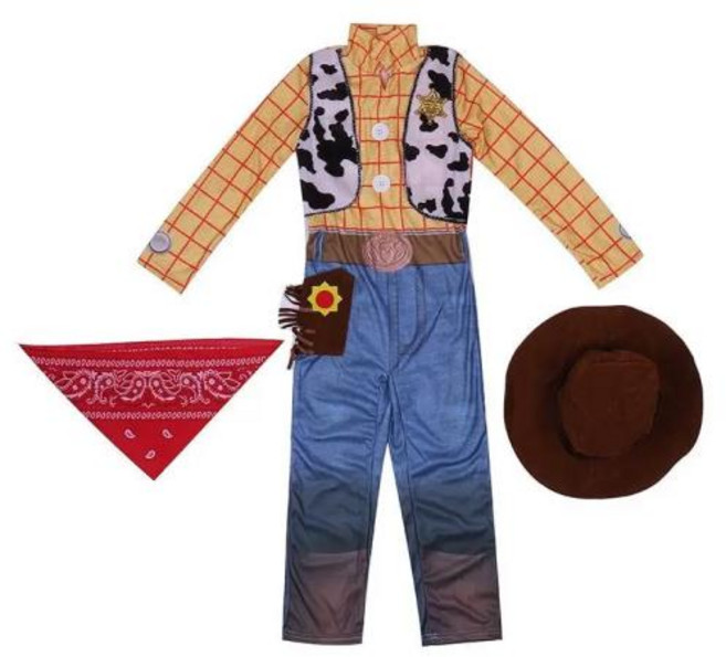 할로윈코스프레 의상 파티복 무대의상 토이 스 우디 코스튬 카우보이 모자 코스프레 파티