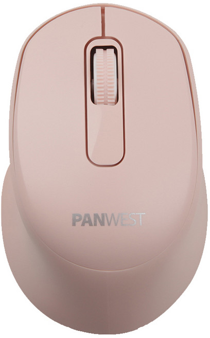PANWEST 무선 마우스, PANWEST-PW815, 라이트핑크
